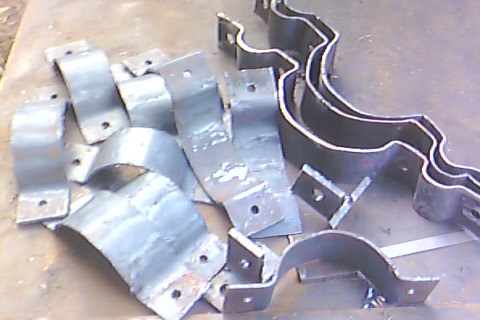 Clamp 5", joint T, dan Clamp 2"-8.5"-2"