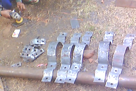 Support Plat & Clamps
